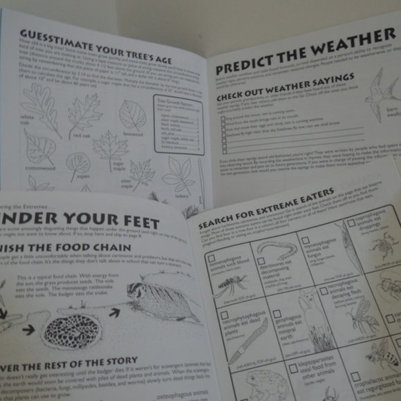 Kids Activity Books Ages 3-5 Ages 6-8 Ages 9+ Learn About Nature Wisconsin - Picture 7 of 8